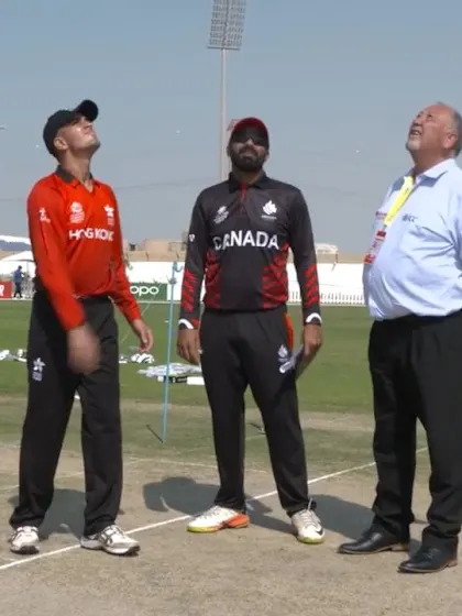 T20WCQ: HK v CAN – Toss