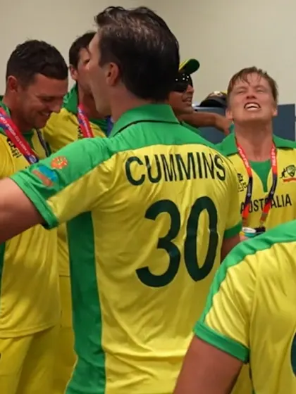 Music cuts in Australia's celebration! | T20 World Cup