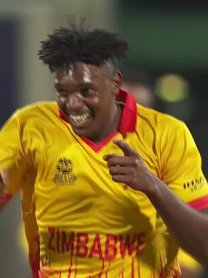 Wicket - Lorcan Tucker - Zimbabwe v Ireland ICC T20WC 2022