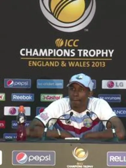 M6: Dwayne Bravo Press Conference Part 1