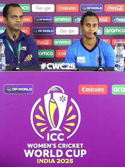 Nilakshika Silva | ICC WCW25 | Sri Lanka pre-match press conference | 16 October '25