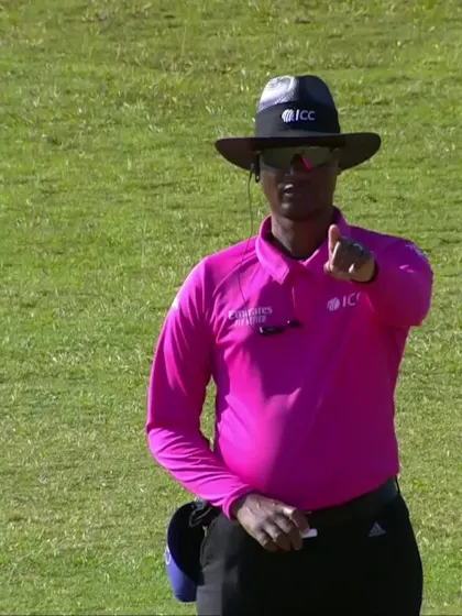 Logo of Zeeshan Maqsood - Wicket - Oman vs UAE