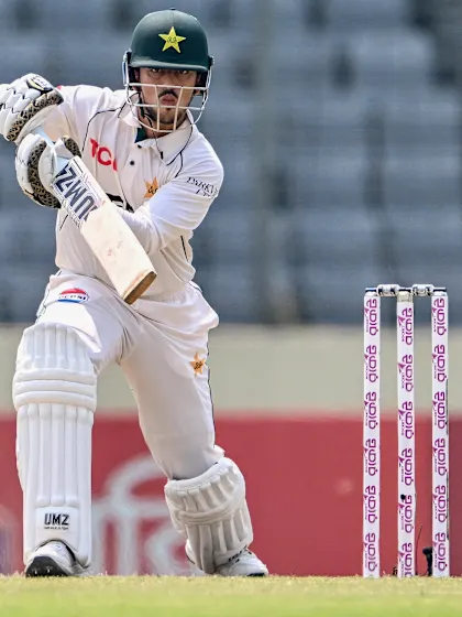 Awais makes memorable debut hundred as Bangladesh keep control