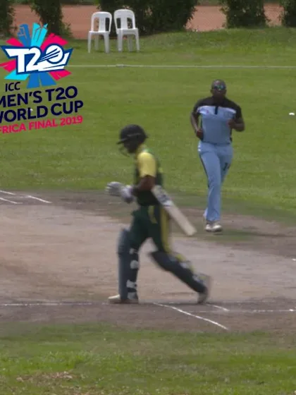 Men's T20WCQ Africa Final: Botswana v Nigeria – Unique run-up of Mmoloki Mooketsi