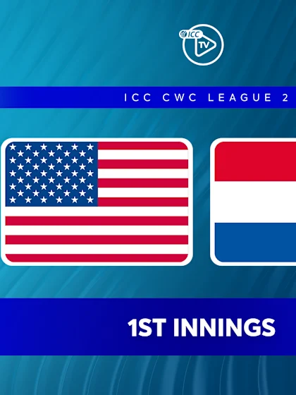Netherlands v USA (1st Innings)