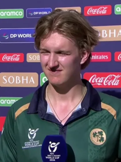 Olly Riley | ICC U19MCW26 | Ireland post-match interview | 30 January '26