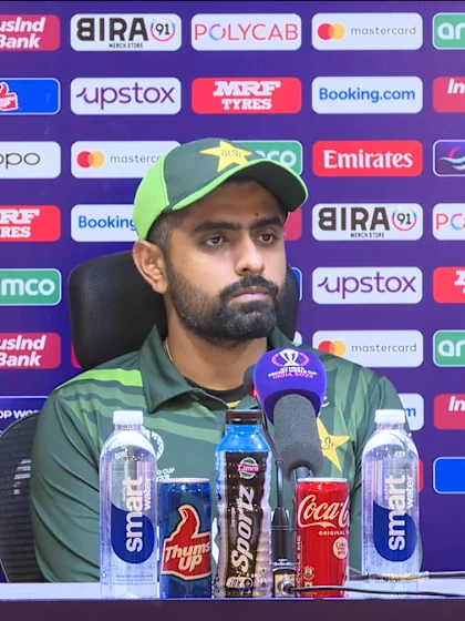 23 October - Chennai - Pakistan Captain Babar Azam post-match press conference