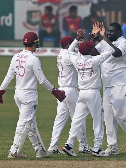 West Indies extend lead despite second-innings wobble