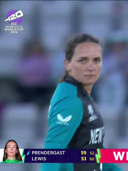 Orla Prendergast - Wicket - New Zealand vs Ireland