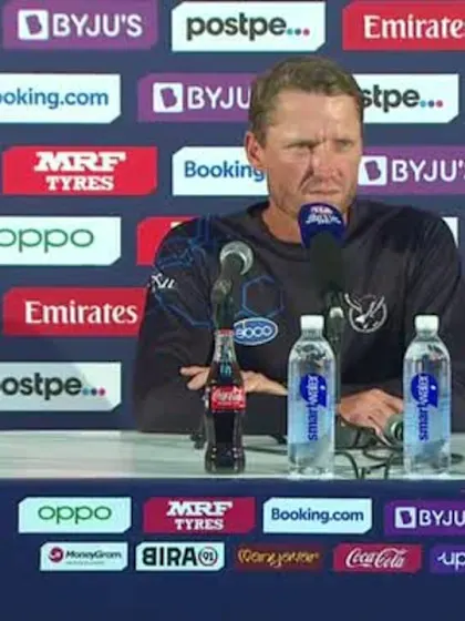 31 October - Abu Dhabi - Namibia coach Pierre de Bruyn post-match press conference