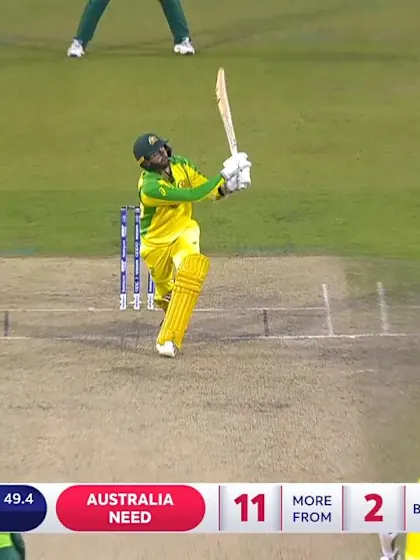 Logo of CWC19: AUS v SA - Lyon is the last wicket to fall 