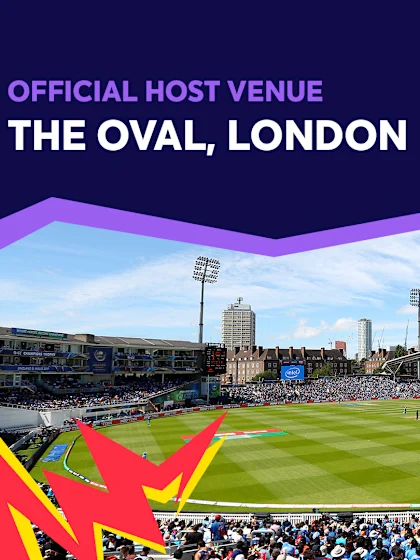 This is your guide for everything you need to know about matches held at the Oval.