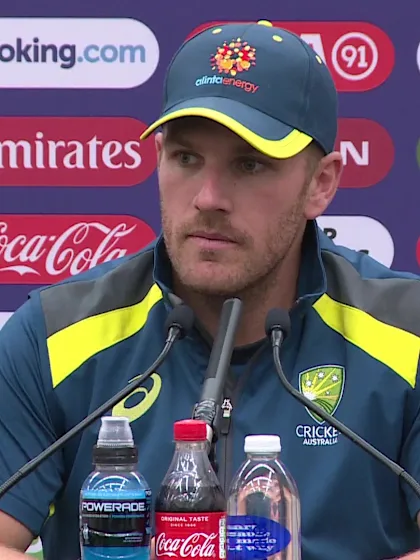 14 June  - Oval - Australia Captain Aaron Finch pre-match press conference