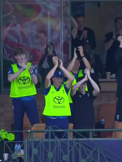 Caleb Falconer with a Spectacular Six vs. India