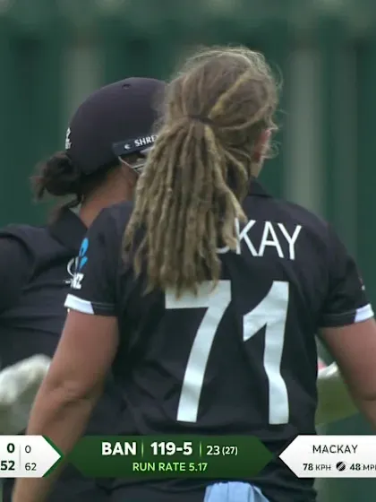Logo of WICKET: quick-thinking Mackay runs out Hoque