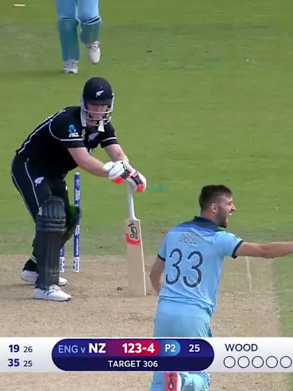 Logo of CWC19: ENG v NZ - Mark Wood's bowling highlights
