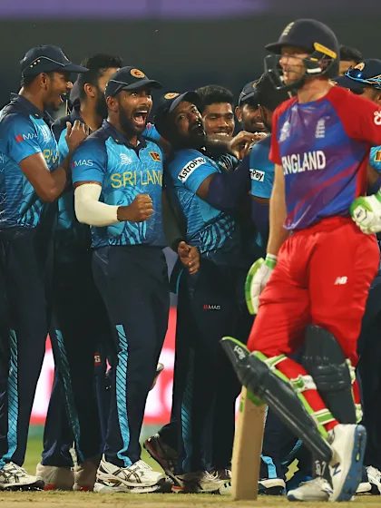 Sri Lanka's 'fantastic' review ends Bairstow's innings