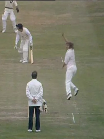 Australia’s Gary Gilmour takes 6-14 to win the World Cup Semi Final