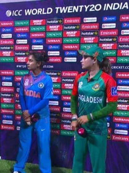 Match Presentation for IND V BAN Match 1 ICC Womens WT20 2016