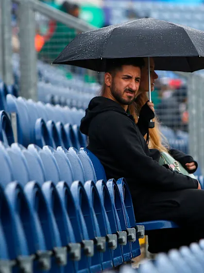 Bangladesh and Pakistan's warm-up ruined by rain