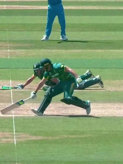 Logo of WICKET: Miller run-out courtesy a huge mix-up