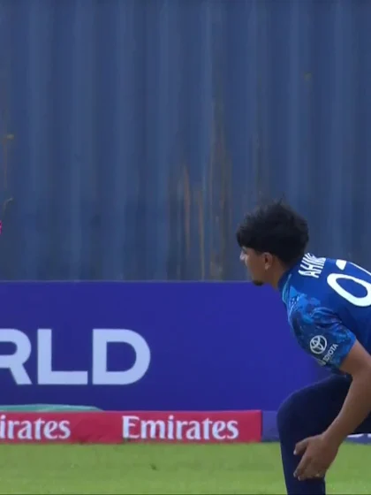 Rory Grant - Wicket - England vs Scotland