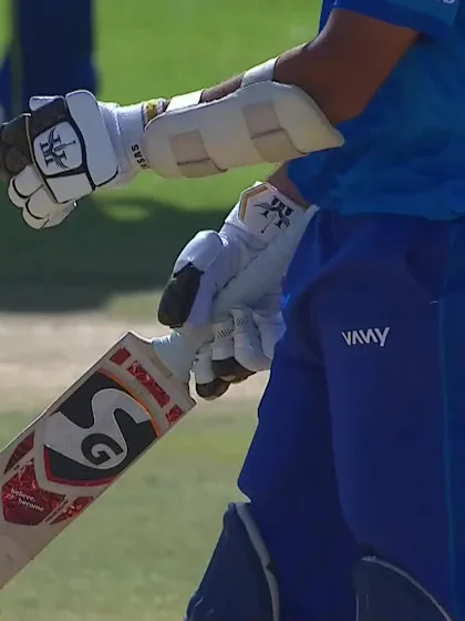 Faisal Khan with a Four vs. Sri Lanka