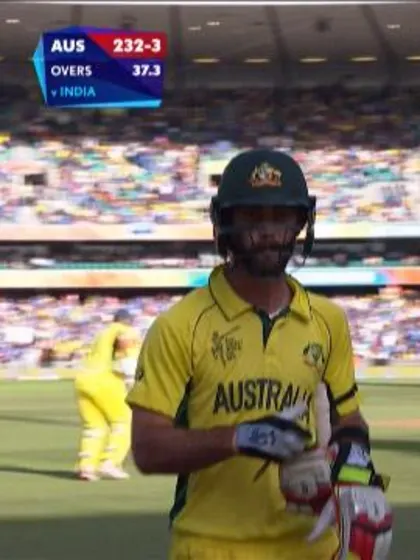 Glenn Maxwell Wicket – IND vs AUS