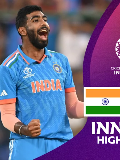 Bumrah strikes hold back Afghanistan after Shahidi-Omarzai stand | Innings Highlights | CWC23