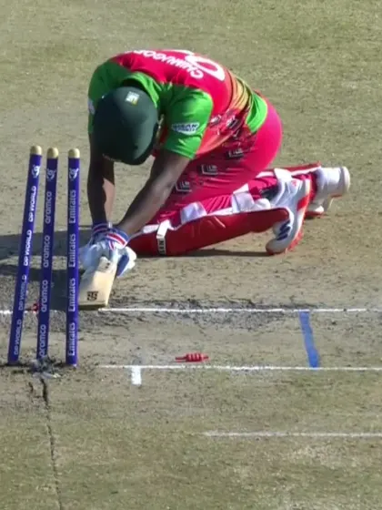 Tatenda Chimugoro - Wicket - Bangladesh vs Zimbabwe