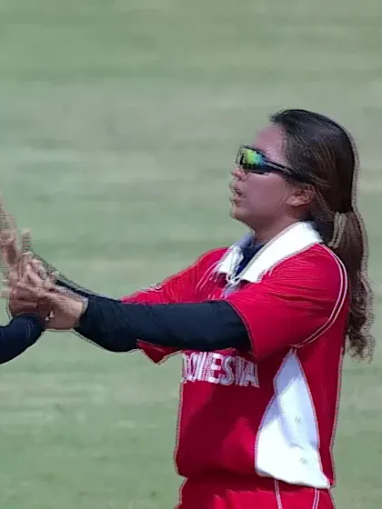 Wicket-Djenaba-Joseph-West-Indies-U19s-Women v Indonesia-U19s-Women ICC U19W T20WC 2023