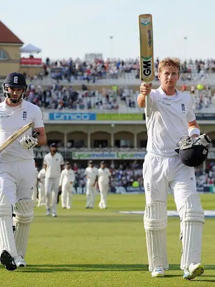 Root saves England the blushes