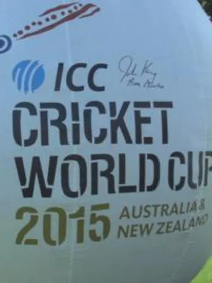 ICC CWC 2015 One Year to Go New Zealand celebrations