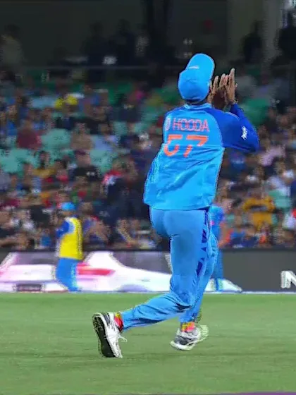 Wicket - Scott Edwards - Netherlands v India ICC T20WC 2022