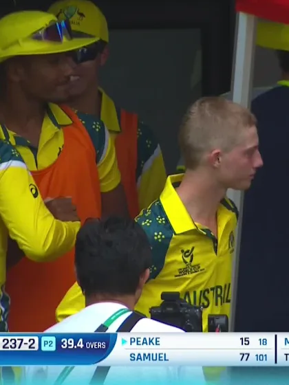 O Peake with a Four vs. Ireland