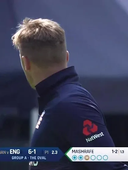 England inning wicket