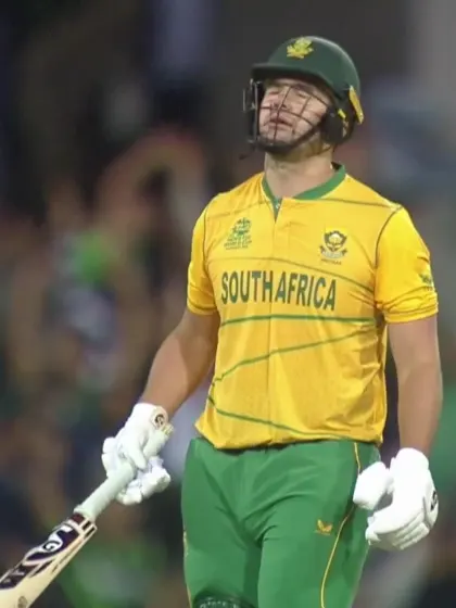 Logo of Wicket - Rilee Rossouw - Pakistan v South-Africa ICC T20WC 2022