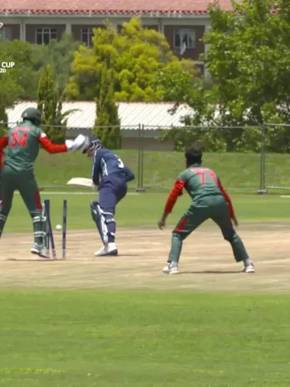 ICC U19 CWC: BAN v SCO – Rakibul Hasan takes a hat-trick