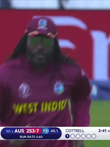 CWC_2019_MATCH10_AUSvWI_GAYLE_CATCH_REACTIONS