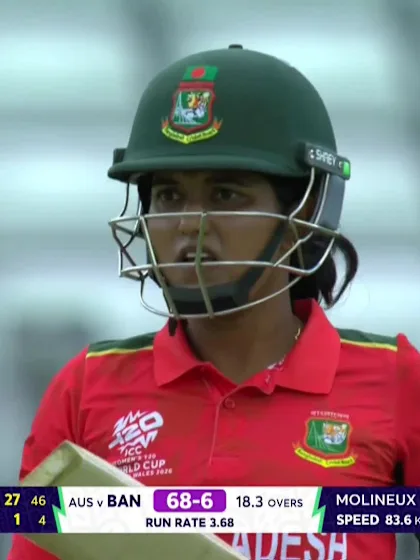 Nigar Sultana - Wicket - Australia vs Bangladesh