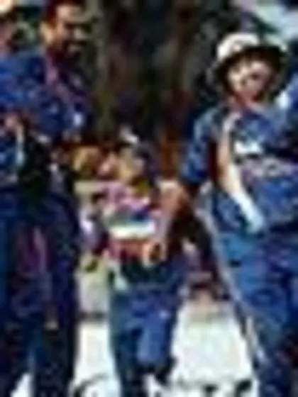 Sehwag leads India to 3-run win over Sri Lanka