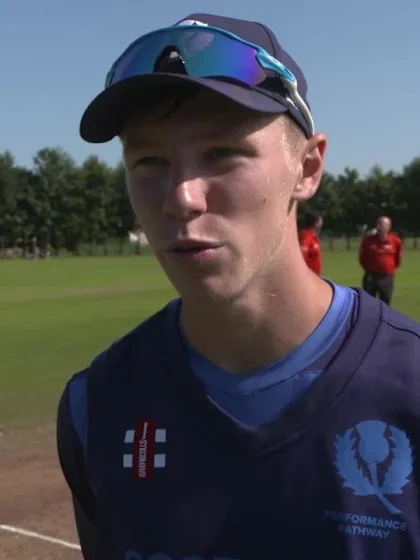 U19 CWC Europe Q: Sco v Ire – Toss and captains interviews