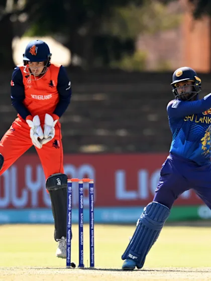 Logo of Dhananjaya de Silva smashes career-best 93 for Sri Lanka | CWC23 Qualifier
