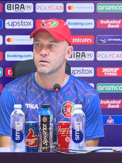 Jonathan Trott: (Afghanistan Coach) pre-match Press Conference - 22nd October 2023