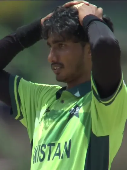 Ambrish Sukumar with a Four vs. Pakistan