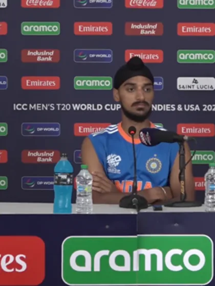 Arshdeep Singh (India player) post-match Press Conference - 24th June 2024