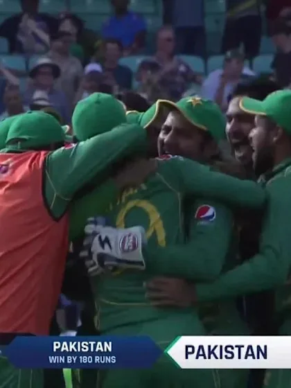 #CT17 Final - Pak vs Ind - Pakistan winning moment