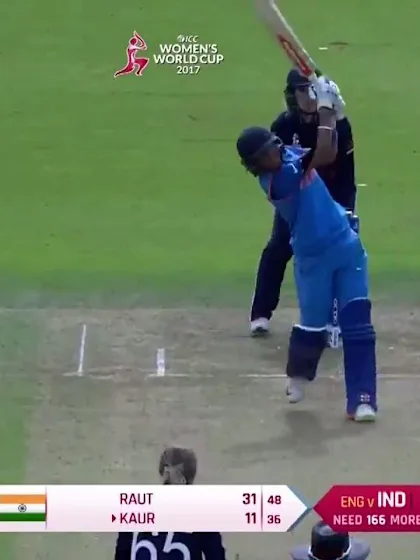 Nissan POTD - Harmanpreet Kaur six