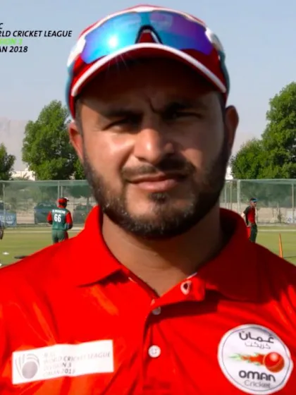 WCL Div 3 – Oman captain Zeeshan Macsood speaks before game against Kenya