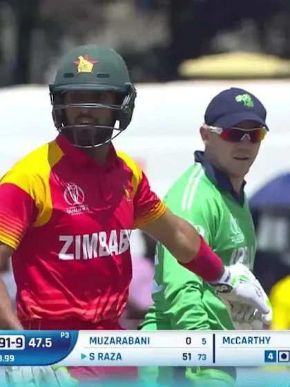 Sikandar Raza's 69* v Ireland in the CWCQ Super Six